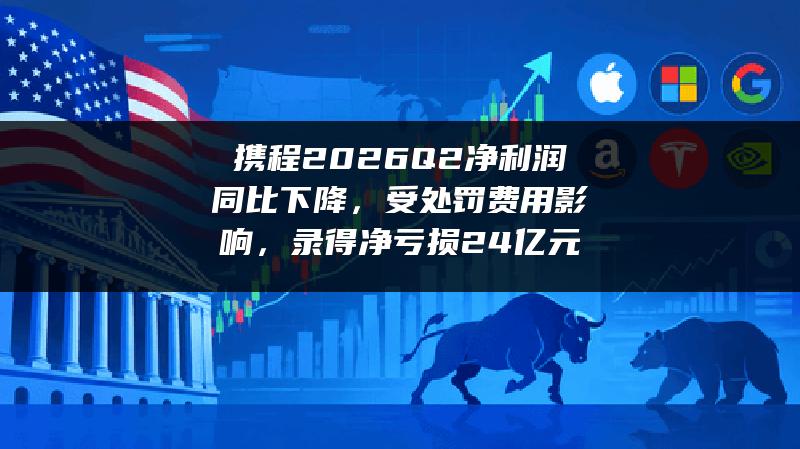 携程2026Q2净利润同比下降，受处罚费用影响，录得净亏损24亿元