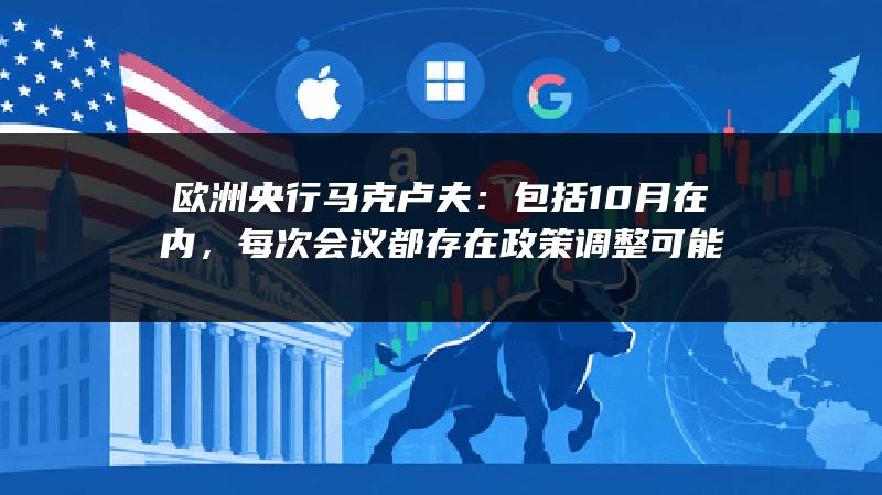 欧洲央行马克卢夫：包括10月在内，每次会议都存在政策调整可能
